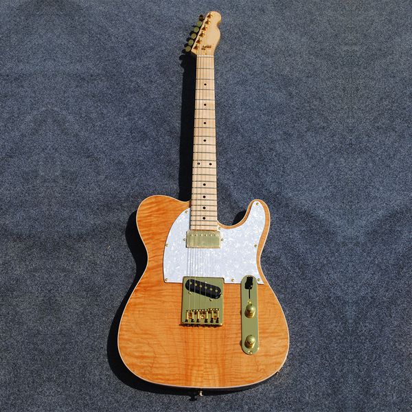 new arrival natural electric guitar with 6 strings,mother of pearl pickguard,maple fretboard,flame maple veneer
new arrival natural electric guitar with 6 strings,mother of pearl pickguard,maple fretboard,flame maple veneer