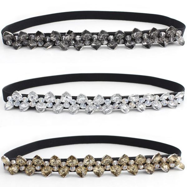 belts women rhinestone elastic dress belt black full crystal female fashion luxury ladies coat down girls 2021, Black;brown
belts women rhinestone elastic dress belt black full crystal female fashion luxury ladies coat down girls 2021, Black;brown