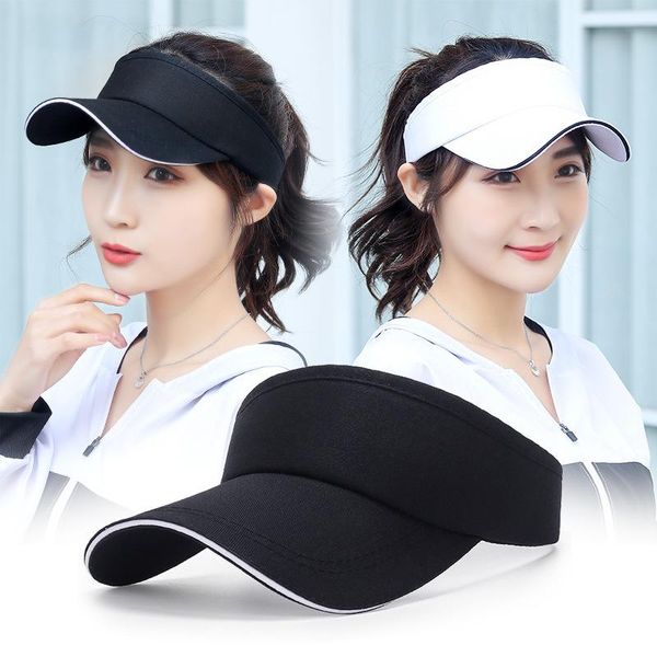 wide brim hats summer breathable air sun men women adjustable visor uv protection empty solid sports tennis golf running sunscreen cap, Blue;gray
wide brim hats summer breathable air sun men women adjustable visor uv protection empty solid sports tennis golf running sunscreen cap, Blue;gray