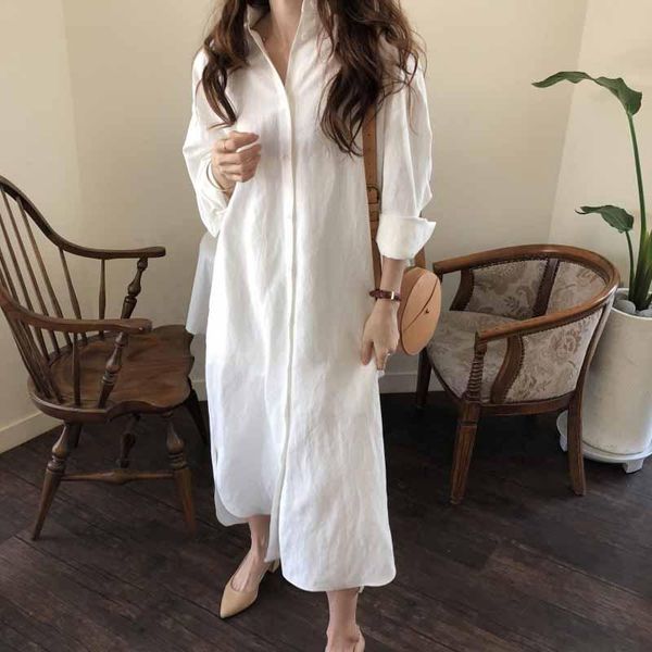 casual dresses long sleeve shirt dress spring patchwork white cotton collar buttons loose robe femme vestido s-2xl, Black;gray
casual dresses long sleeve shirt dress spring patchwork white cotton collar buttons loose robe femme vestido s-2xl, Black;gray