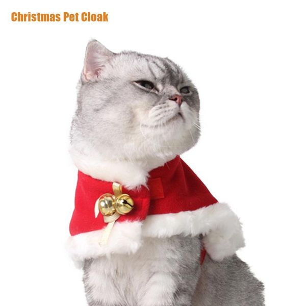 cat costumes cosplay set christmas pet dogs clothing kitten warm xmas hat shawl cloak with neck bell supplies
cat costumes cosplay set christmas pet dogs clothing kitten warm xmas hat shawl cloak with neck bell supplies