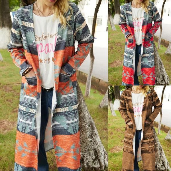 women's trench coats geometric print open front windbreaker cardigan women fashion mid length casual loose flowy hem large size female, Tan;black
women's trench coats geometric print open front windbreaker cardigan women fashion mid length casual loose flowy hem large size female, Tan;black