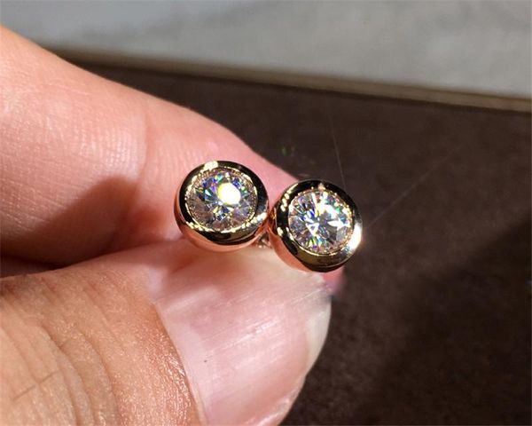stud vecalon solitairestud earring cz stone real 925 sterling silver fine party wedding earrings for women bridal jewelry, Golden;silver
stud vecalon solitairestud earring cz stone real 925 sterling silver fine party wedding earrings for women bridal jewelry, Golden;silver