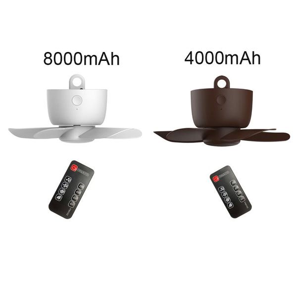 electric fans 4000/8000mah usb rechargeable remote control timing 4 gears ceiling fan for tent bed
electric fans 4000/8000mah usb rechargeable remote control timing 4 gears ceiling fan for tent bed