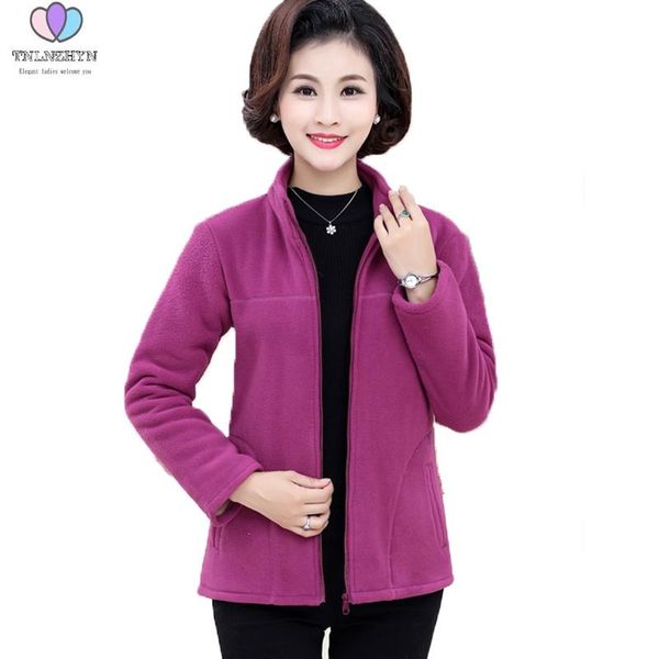 women's jackets 2021 plus size 5xl middle-aged autumn fleece outerwear slim stand collar women warm casual short winter coats, Black;brown
women's jackets 2021 plus size 5xl middle-aged autumn fleece outerwear slim stand collar women warm casual short winter coats, Black;brown