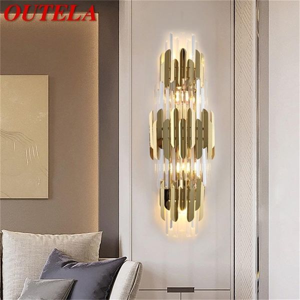 wall lamps outela crystal lamp contemporary led indoor sconces light fixtures decorative for home bedroom
wall lamps outela crystal lamp contemporary led indoor sconces light fixtures decorative for home bedroom