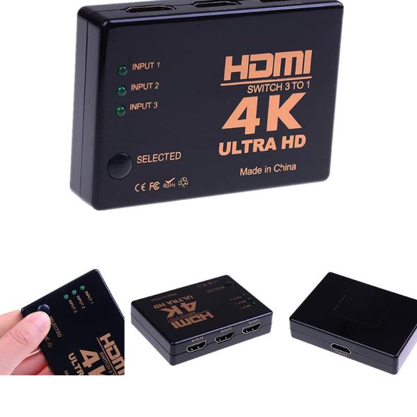 audio cables & connectors 1 x 4kx2k switcher box 3 to switch, port 4k*2k splitter selector ultra hd for dvd hdtv xbox ps3 ps4
audio cables & connectors 1 x 4kx2k switcher box 3 to switch, port 4k*2k splitter selector ultra hd for dvd hdtv xbox ps3 ps4