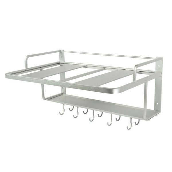bathroom shelves 2 layers space aluminum microwave oven rack stand kitchen shelf holder wall hanging with 10 hooks
bathroom shelves 2 layers space aluminum microwave oven rack stand kitchen shelf holder wall hanging with 10 hooks