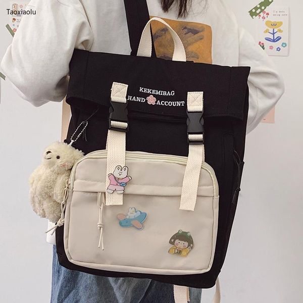 backpack classic fashion women bag cute girl travel bookbag for teenager student rucksack kawaii schoolbag female black mochila
backpack classic fashion women bag cute girl travel bookbag for teenager student rucksack kawaii schoolbag female black mochila