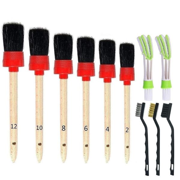 pieces auto detailing brush set for cleaning wheels, interior, exterior,including 6pcs premium detail and 2 pcs automot car washer
pieces auto detailing brush set for cleaning wheels, interior, exterior,including 6pcs premium detail and 2 pcs automot car washer