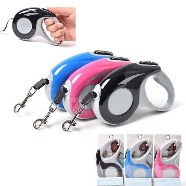 3/5m retractable dog leashes automatic adjustable leads extending nylon dogs leash rope for puppy cat pet walking running collars &
3/5m retractable dog leashes automatic adjustable leads extending nylon dogs leash rope for puppy cat pet walking running collars &