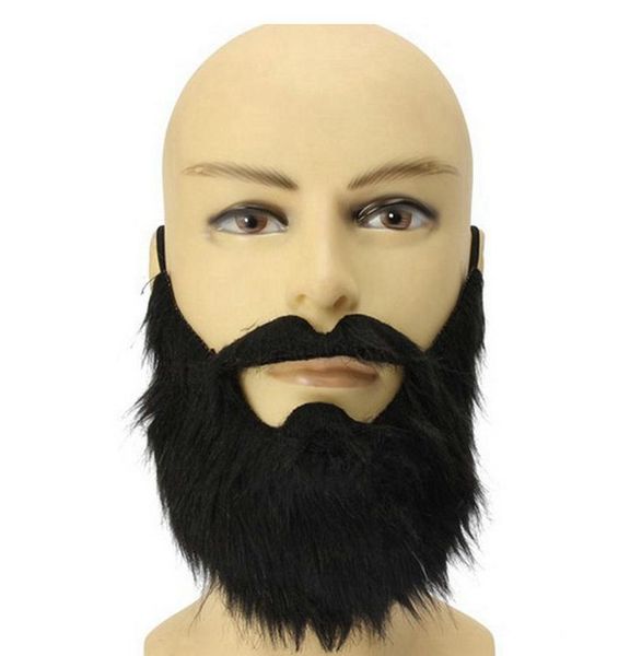 2021 fake black beard false moustache fancy dress false black beards halloween party masks prom props for cosplay, White
2021 fake black beard false moustache fancy dress false black beards halloween party masks prom props for cosplay, White