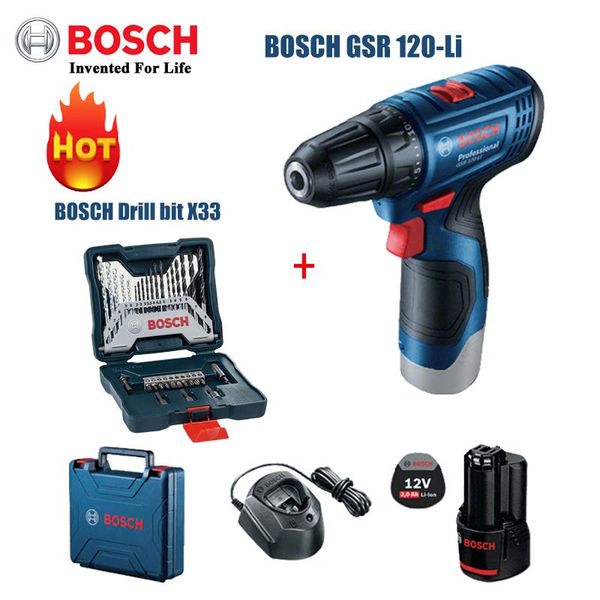 professiona electric drills bosch 2-in-1 drill gsr120-li 12v rechargeable cordless driver multi-function home diy screwdriver power tool
professiona electric drills bosch 2-in-1 drill gsr120-li 12v rechargeable cordless driver multi-function home diy screwdriver power tool