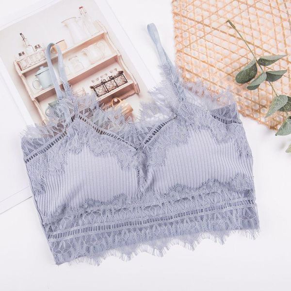 camisoles & tanks women's wireless lace tube soft crop brassiere beautiful back underwear lingerie brassier, Black;white
camisoles & tanks women's wireless lace tube soft crop brassiere beautiful back underwear lingerie brassier, Black;white