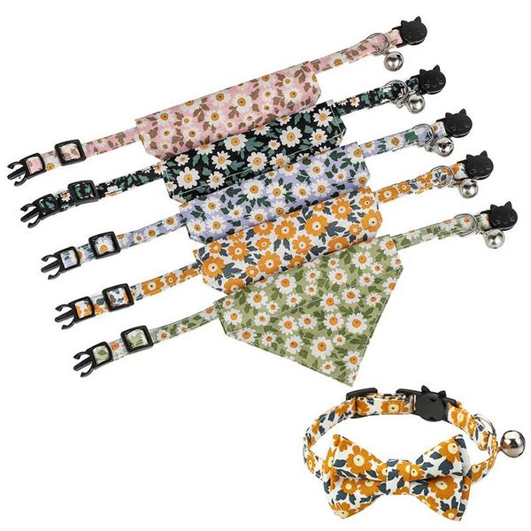 cat collars & leads adjustable pet bow tie flower printed cute daisies triangular bibs puppy cats washable neckerchief decorative collar
cat collars & leads adjustable pet bow tie flower printed cute daisies triangular bibs puppy cats washable neckerchief decorative collar
