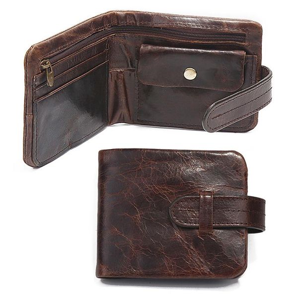 wallets classical genuine leather mens short fund 2 folds oil bright style hasp business casual coins change pocket purse wallet, Red;black
wallets classical genuine leather mens short fund 2 folds oil bright style hasp business casual coins change pocket purse wallet, Red;black