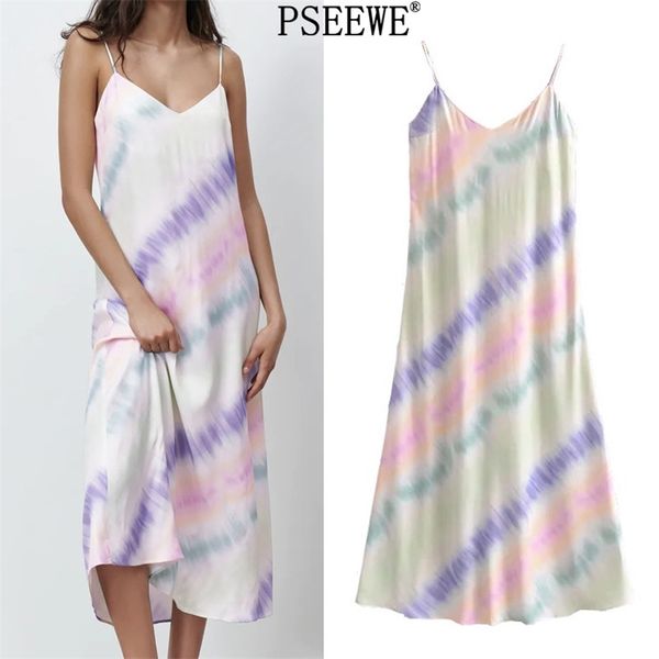 woman long summer dress tie dye satin midi beach women fashion backless spaghetti strap party es 210519, Black;gray
woman long summer dress tie dye satin midi beach women fashion backless spaghetti strap party es 210519, Black;gray