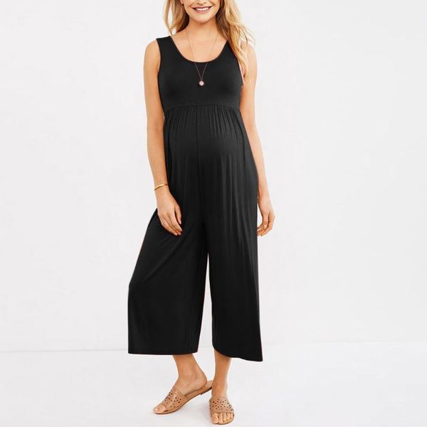 maternity bottoms summer fashion clothes women sleeveless pregnancy pants solid ladies jumpsuit rompers maternal @40, White
maternity bottoms summer fashion clothes women sleeveless pregnancy pants solid ladies jumpsuit rompers maternal @40, White
