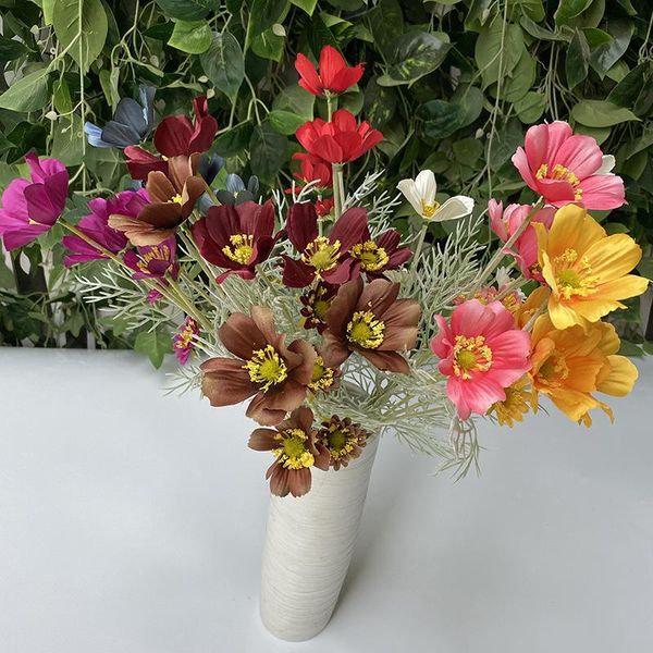 decorative flowers & wreaths simulation gesang flower daisy creative decoration silk fake wedding guide layout holding pography props
decorative flowers & wreaths simulation gesang flower daisy creative decoration silk fake wedding guide layout holding pography props
