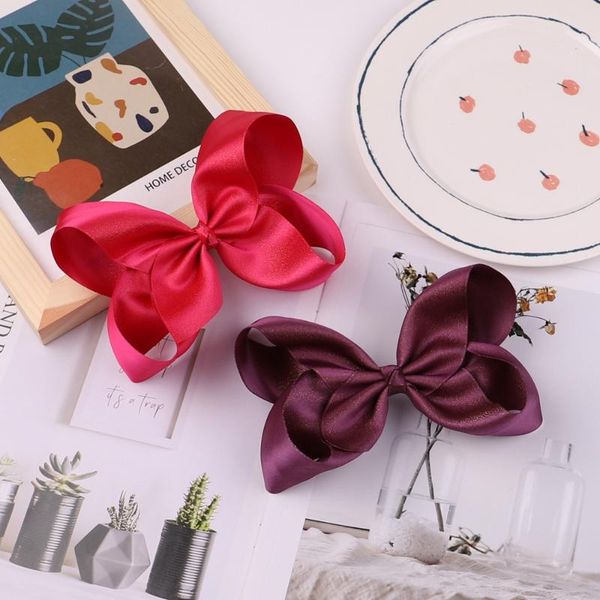 hair accessories 6inches solid color bows clip for kids girls fine flash bowknot hairpins boutique handmade baby headwear, Slivery;white
hair accessories 6inches solid color bows clip for kids girls fine flash bowknot hairpins boutique handmade baby headwear, Slivery;white