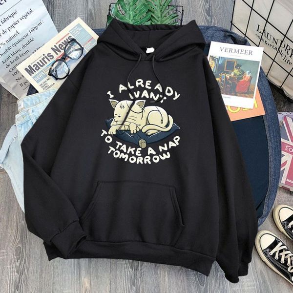 women's hoodies & sweatshirts cat playing with a mouse on its stomach prints womens warm brand hoodie hip hop slim comfortable casual w, Black 
women's hoodies & sweatshirts cat playing with a mouse on its stomach prints womens warm brand hoodie hip hop slim comfortable casual w, Black