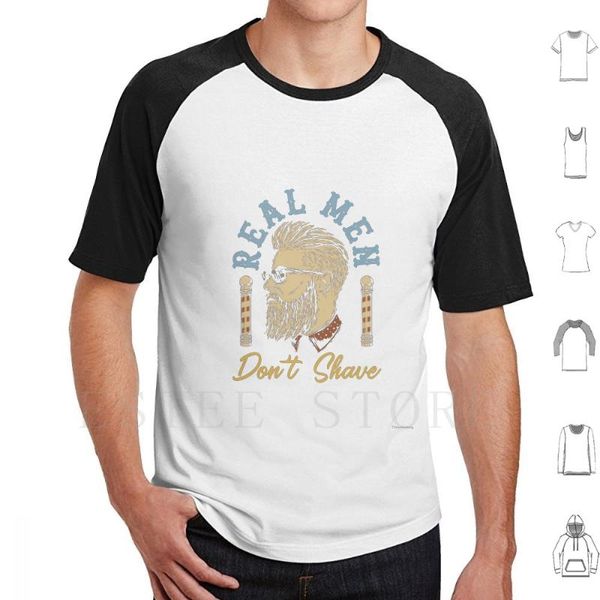 men's t-shirts real men don't shave-man with beard funny t shirt print cotton barber shave moustache no, White;black
men's t-shirts real men don't shave-man with beard funny t shirt print cotton barber shave moustache no, White;black