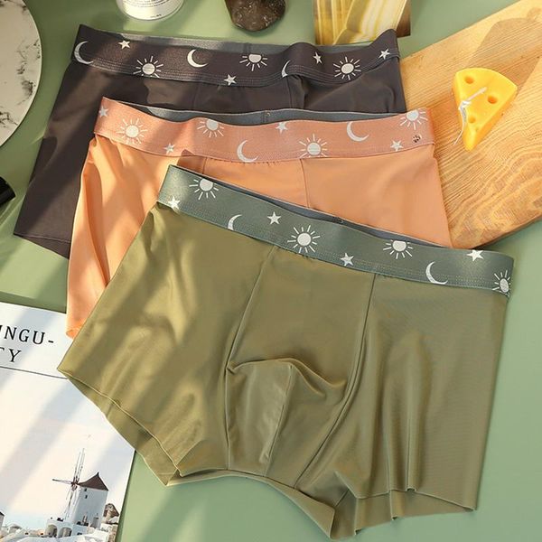 underpants ice silk men boxer panties fashion underwear antibacterial moisture absorbent soft elastic shorts male man, Black;white
underpants ice silk men boxer panties fashion underwear antibacterial moisture absorbent soft elastic shorts male man, Black;white