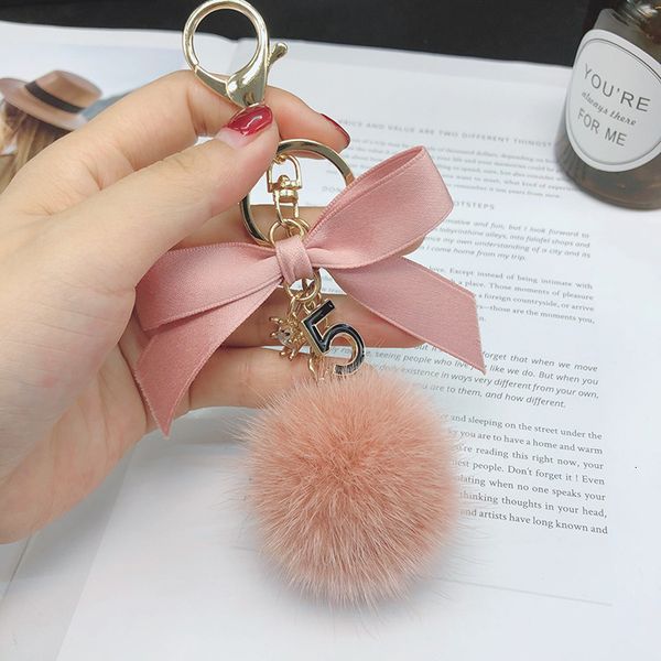 korean bowknot mink hair ball key chain accessories car hanging creative bag pendant women's, Silver
korean bowknot mink hair ball key chain accessories car hanging creative bag pendant women's, Silver