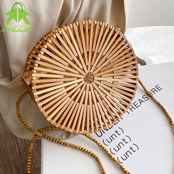 bamboo round handbags for women summer hollow out beach bags fashion shoulder bags handmade ladies luxury rattan messenger bag
bamboo round handbags for women summer hollow out beach bags fashion shoulder bags handmade ladies luxury rattan messenger bag