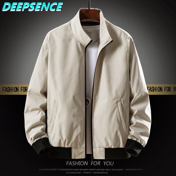 men's jackets men spring autumn jacket casual simple stand thin zipper outerwear fashion solid color trend slim 6xl, Black;brown
men's jackets men spring autumn jacket casual simple stand thin zipper outerwear fashion solid color trend slim 6xl, Black;brown