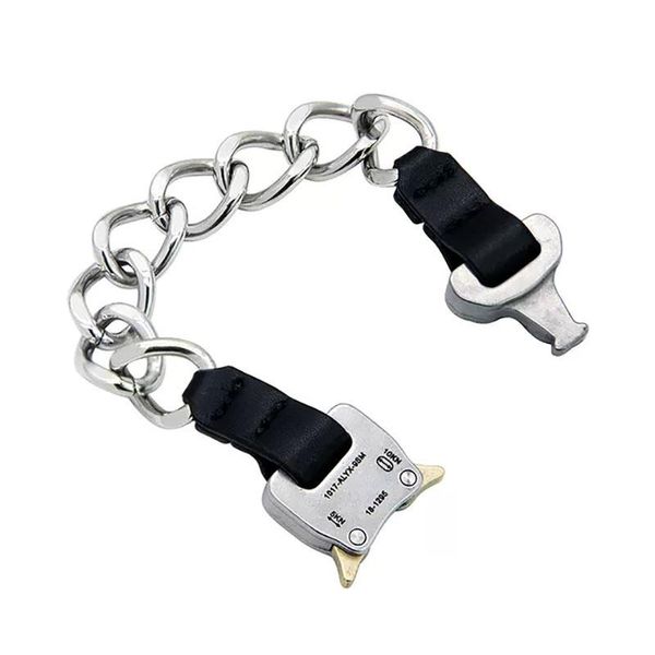 accessories bracelet metal button hip hop fashion men women chain necklace titanium steel chains, Silver
accessories bracelet metal button hip hop fashion men women chain necklace titanium steel chains, Silver