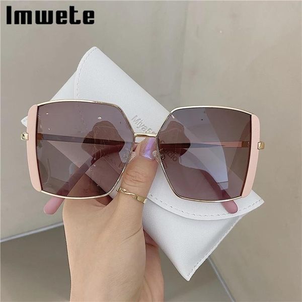sunglasses imwete classic polygon men women vintage metal driving sun glasses ladies trendy square eyewear shades gradient, White;black
sunglasses imwete classic polygon men women vintage metal driving sun glasses ladies trendy square eyewear shades gradient, White;black