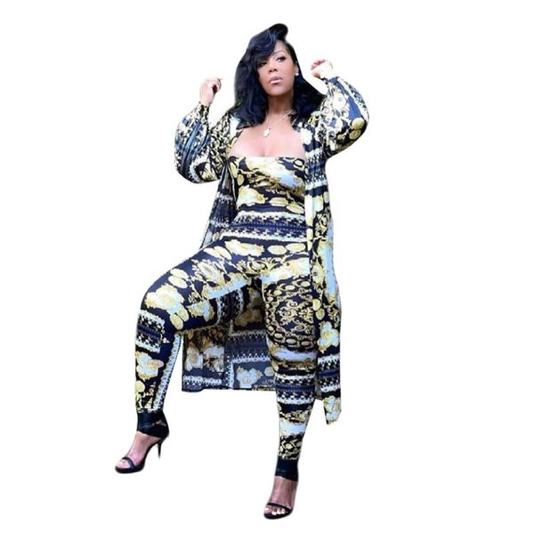 women's two piece pants mudan ladies autumn retro fashion printed tube 3-piece set long cloak jacket women, White
women's two piece pants mudan ladies autumn retro fashion printed tube 3-piece set long cloak jacket women, White