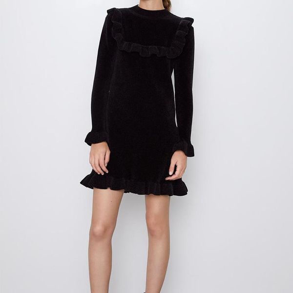 casual dresses stand collar long sleeve solid color slim hip dress foundation flare above knee, mini ruffles, Black;gray
casual dresses stand collar long sleeve solid color slim hip dress foundation flare above knee, mini ruffles, Black;gray