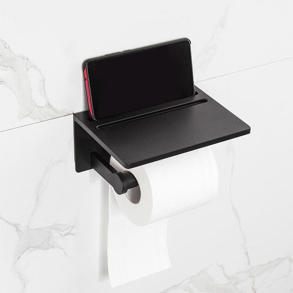 toilet paper holders bathroom holder space aluminum mobile phone wall-mounted roll household kitchen
toilet paper holders bathroom holder space aluminum mobile phone wall-mounted roll household kitchen