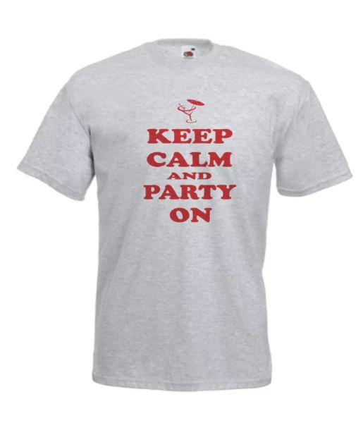 keep calm party on hen stag funny beer drinking birthday xmas gift t shirt, White;black
keep calm party on hen stag funny beer drinking birthday xmas gift t shirt, White;black