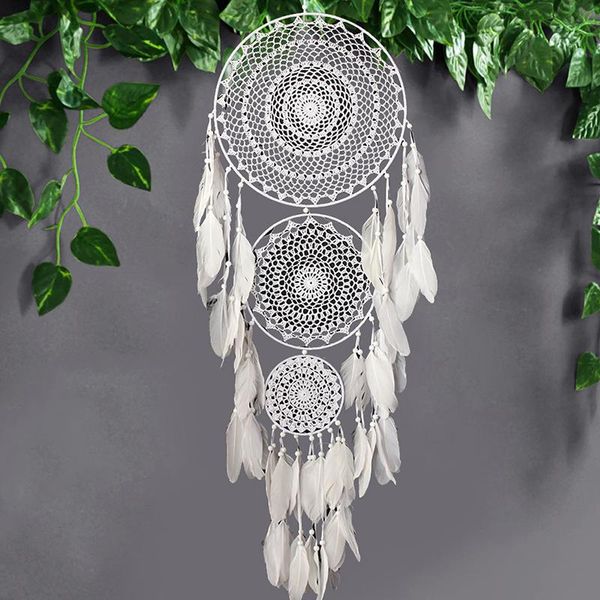 decorative objects & figurines large boho decor dream catcher nordic white black macrame wall hanging for wedding garden home girl's ro
decorative objects & figurines large boho decor dream catcher nordic white black macrame wall hanging for wedding garden home girl's ro