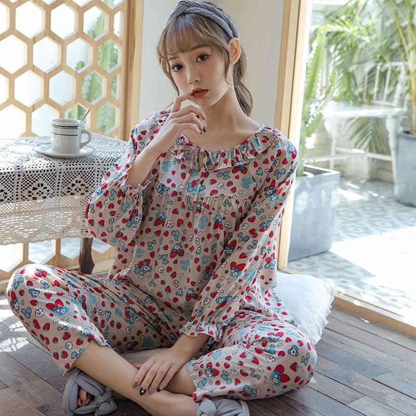women's shorts spring pajamas long sleeve trousers 40 thread cotton silk suit petal round neck quality sleepwear rbnp, White;black
women's shorts spring pajamas long sleeve trousers 40 thread cotton silk suit petal round neck quality sleepwear rbnp, White;black