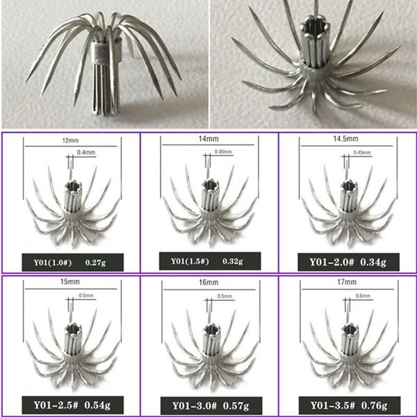 fishing hooks 500pcs 12 - 17mm stainless steel small squid umbrella fishhook cuttlefish bait tool sea needle feeder accessories
fishing hooks 500pcs 12 - 17mm stainless steel small squid umbrella fishhook cuttlefish bait tool sea needle feeder accessories