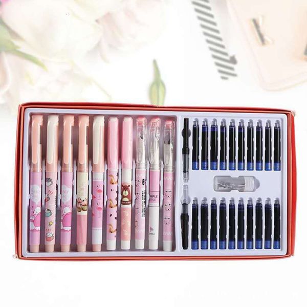 the pen beginners 10 gift box set transparent students use calligraphy practice ink bag pen
the pen beginners 10 gift box set transparent students use calligraphy practice ink bag pen