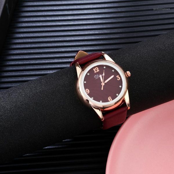 luxury leather fashion female table fine diamond dial quartz watch carefully gift choice ladies wristwatches, Slivery;brown
luxury leather fashion female table fine diamond dial quartz watch carefully gift choice ladies wristwatches, Slivery;brown