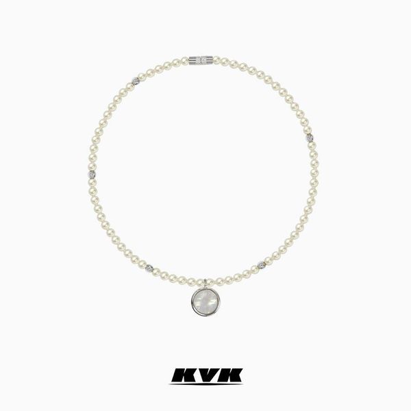 pendant necklaces kvk artificial pearl fritillaria necklace women's niche design 2021 fashion neckchain high level, Silver
pendant necklaces kvk artificial pearl fritillaria necklace women's niche design 2021 fashion neckchain high level, Silver