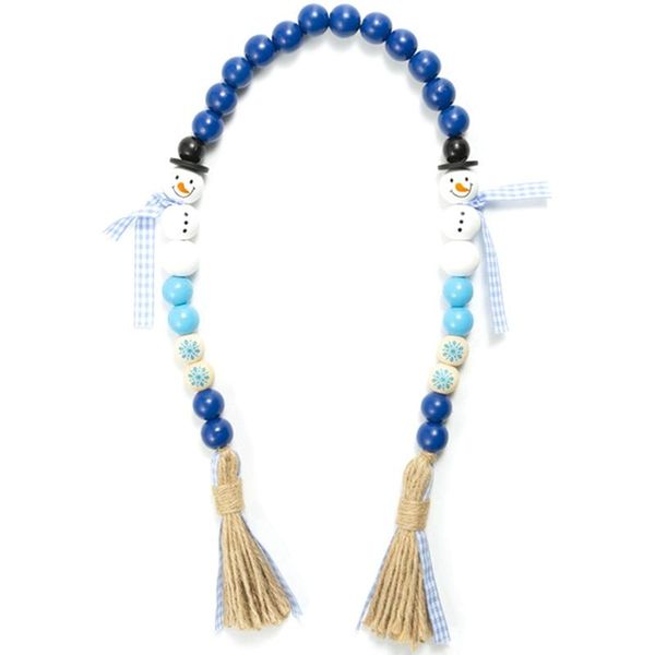 novelty items aaak -christmas diy tassel snowman beads string rope and wooden bead garland handmade home decoration bedroom
novelty items aaak -christmas diy tassel snowman beads string rope and wooden bead garland handmade home decoration bedroom