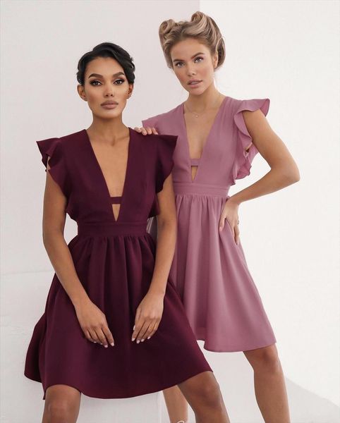 vintage ruffled hollow out women dresses a line sleeveless deep v neck solid elegant casual summer fashion, Black;gray
vintage ruffled hollow out women dresses a line sleeveless deep v neck solid elegant casual summer fashion, Black;gray