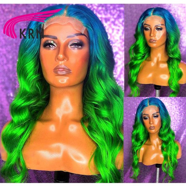 lace wigs brazilian boby wavy remy hair 613 blue with green front wig ombre human transparent for women, Black;brown
lace wigs brazilian boby wavy remy hair 613 blue with green front wig ombre human transparent for women, Black;brown