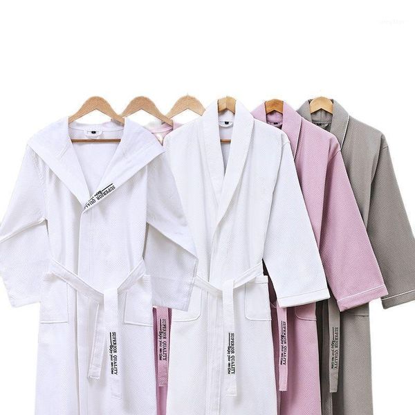 men's sleepwear cotton waffle bathrobe men summer long hooded robe bride male kimono thin string bathrobes couple loose home, Black;brown
men's sleepwear cotton waffle bathrobe men summer long hooded robe bride male kimono thin string bathrobes couple loose home, Black;brown
