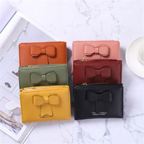 card holders women fashion wallet case solid color id multi-slot holder ladies short pendant bowknot cute coin purse, Brown;gray
card holders women fashion wallet case solid color id multi-slot holder ladies short pendant bowknot cute coin purse, Brown;gray