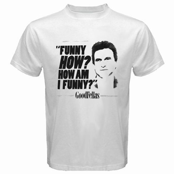 new goodfellas joe pesci quotes movie tv show men's white t-shirt size s to 3xl, White;black
new goodfellas joe pesci quotes movie tv show men's white t-shirt size s to 3xl, White;black