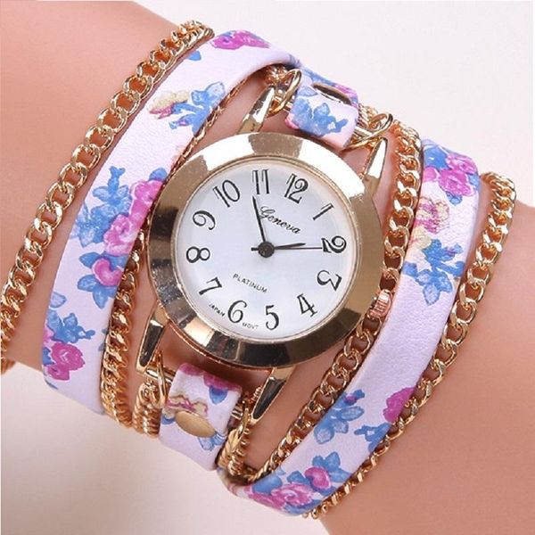 wristwatches gnova platinum large strap printing flower women watch fashion wristwatch golden rim chain reloj dama pu leather geneva style, Slivery;brown
wristwatches gnova platinum large strap printing flower women watch fashion wristwatch golden rim chain reloj dama pu leather geneva style, Slivery;brown