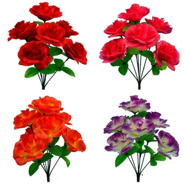 decorative flowers & wreaths 1pc artificial plant flower with leaf plastic green grass tree fake foliage bush for home wedding el party deco
decorative flowers & wreaths 1pc artificial plant flower with leaf plastic green grass tree fake foliage bush for home wedding el party deco